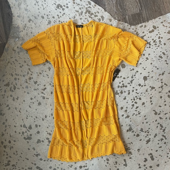 Lulus Yellow Kimono - Picture 4 of 6